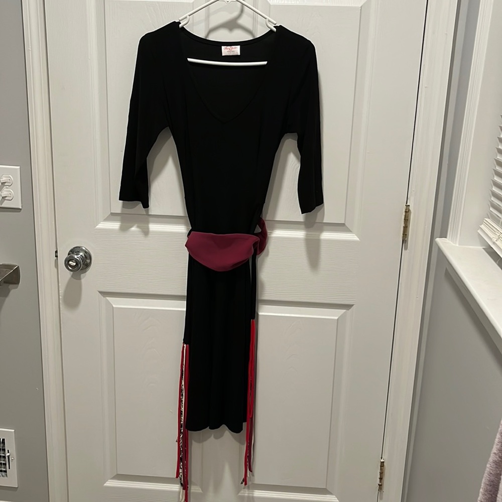Belted Vneck dress!